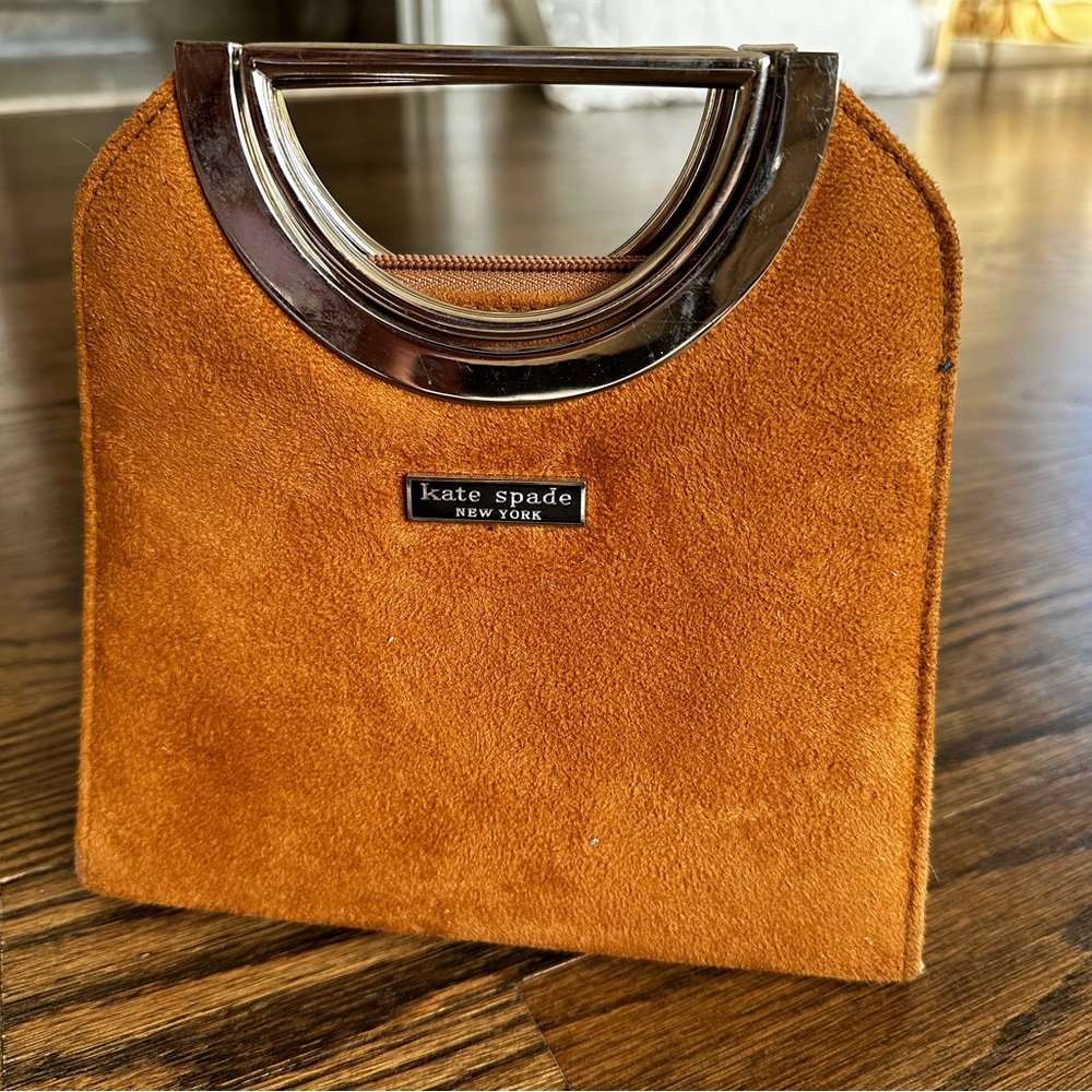 Super Cute Suede Tan Bag